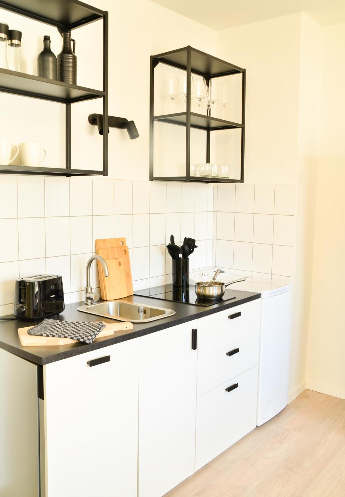 Milpau Bottrop 2 - Modernes Und Zentrales Premium-Apartment Fuer 4 Personen Mit Queensize-Bett Und Einzelbetten - Netflix, Nespresso Und Smart-Tv Eksteriør billede