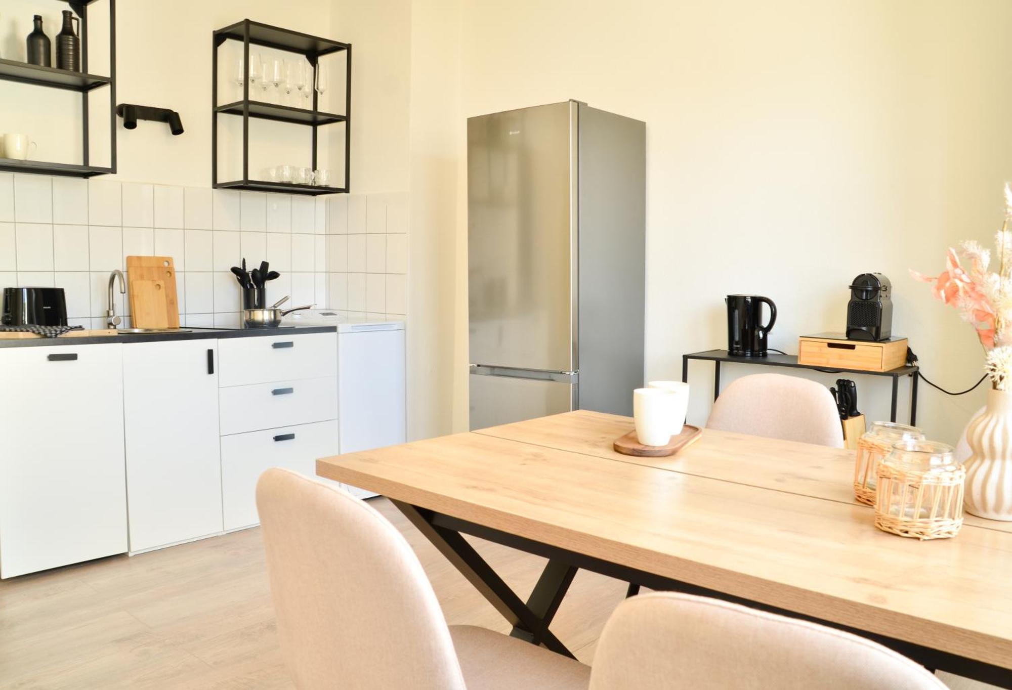 Milpau Bottrop 2 - Modernes Und Zentrales Premium-Apartment Fuer 4 Personen Mit Queensize-Bett Und Einzelbetten - Netflix, Nespresso Und Smart-Tv Eksteriør billede